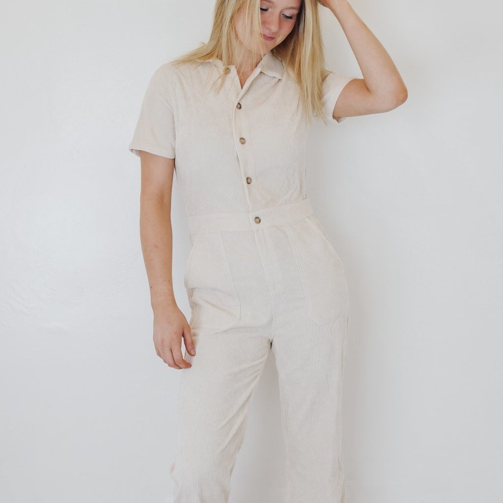 Corduroy Jumpsuit